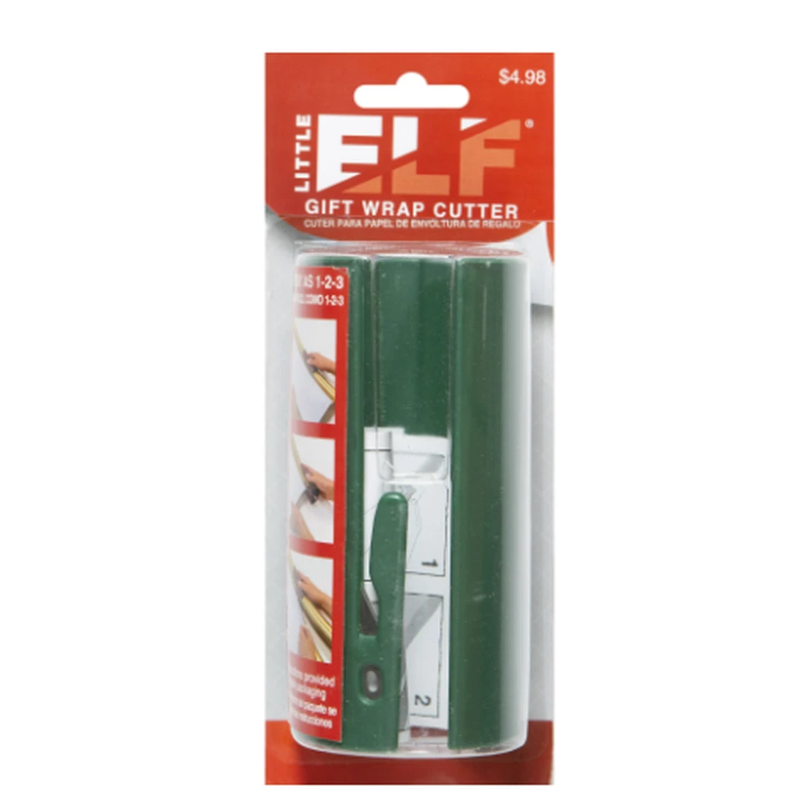Little Elf Gift Wrap Cutter as Seen On TV christmas 2 Count