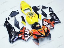 Per 05-06 CBR600RR Kit Carena Corsa/Pista ABS Arancione Giallo Iniezione ABS