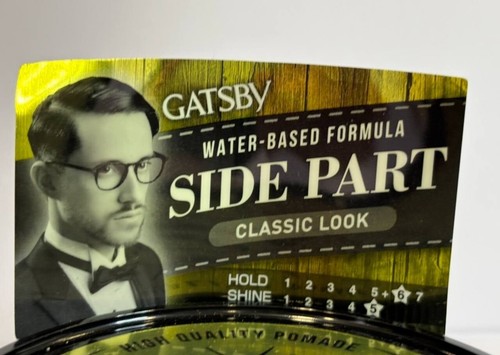 GATSBY Hair Dressing Pomade CLASSICAL TIGHT Side Part Classic Look 80g x 10 - Picture 8 of 10