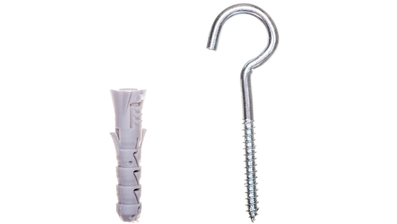 Expansion plug fi6 with a ceiling hook 6x30 FIX FIX-06S / 200 pcs / /T2UK