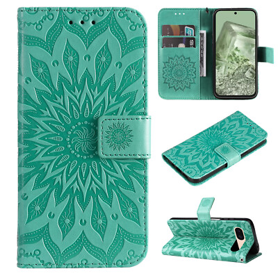 For Google Pixel  10A 7 8A 9 Pro Wallet Flip Leather Phone Case Cover