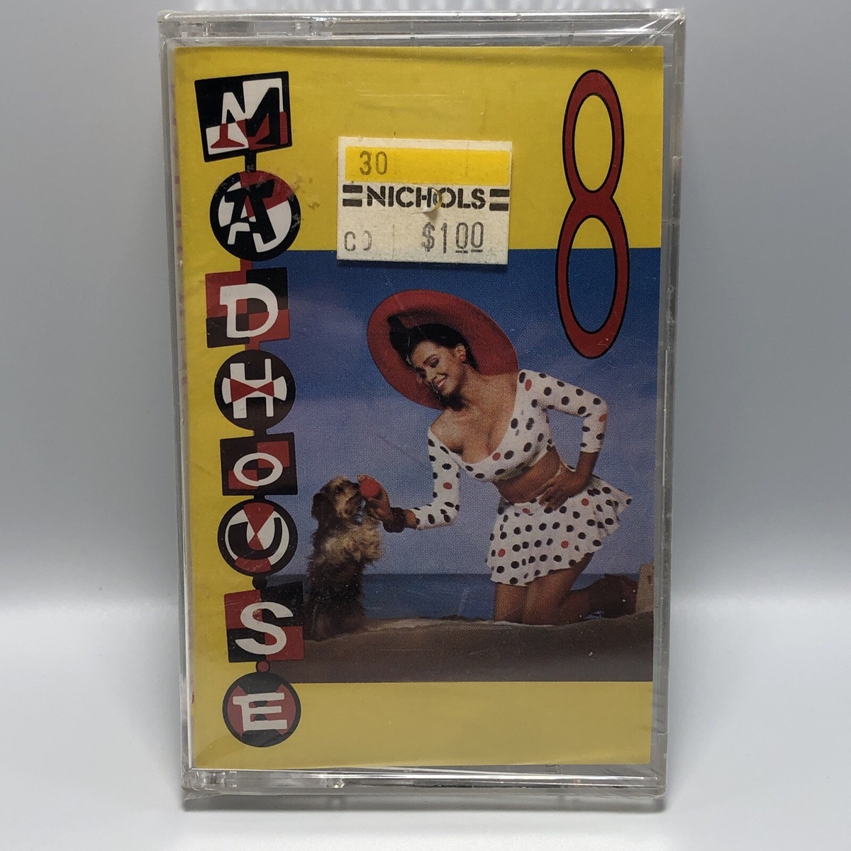 MADHOUSE 8 S/T Cassette Tape Rare Orig 87 Paisley Park ‎925545-4