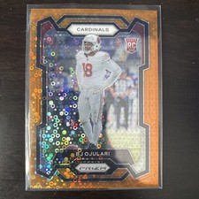 2023 Panini Prizm BJ Ojulari 301 RC Rookie Orange Disco Prizm Cardinals