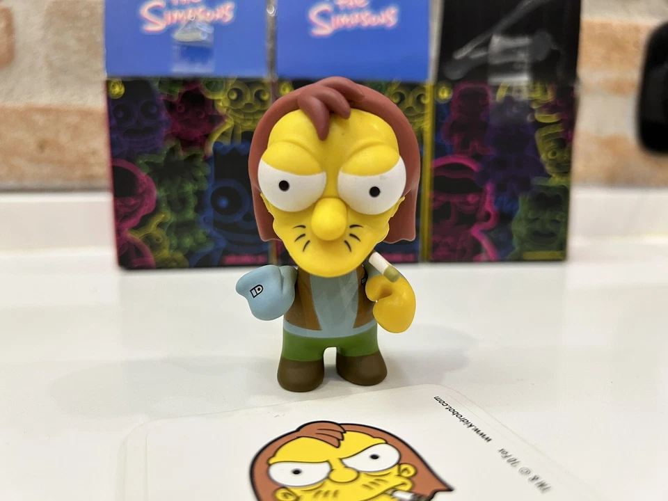 Kidrobot THE SIMPSONS FIGURES 3" VINYL ART FIGURE Lotto di 16 Personaggi!!!🛑 - Immagine 4 di 4