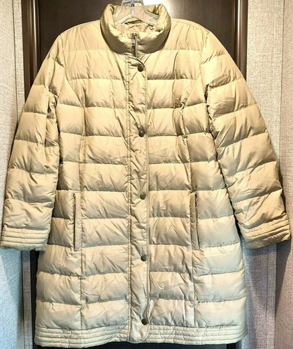 J. Jill Women's Down Puffer Coat Mid 
