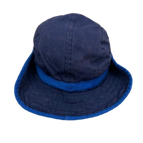 Koala Kids Boonie Bucket Hat Boys Wide Snap Brim Cotton Lined Blue Size Youth 5T - Picture 1 of 6