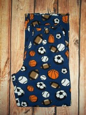 ARIZONA BLUE SPORTS FLEECE SLEEP PANTS BOYS SIZE LARGE 14-16 