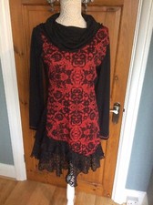 Dress by Joe Browns Red & Black Size 12 **SALE**
