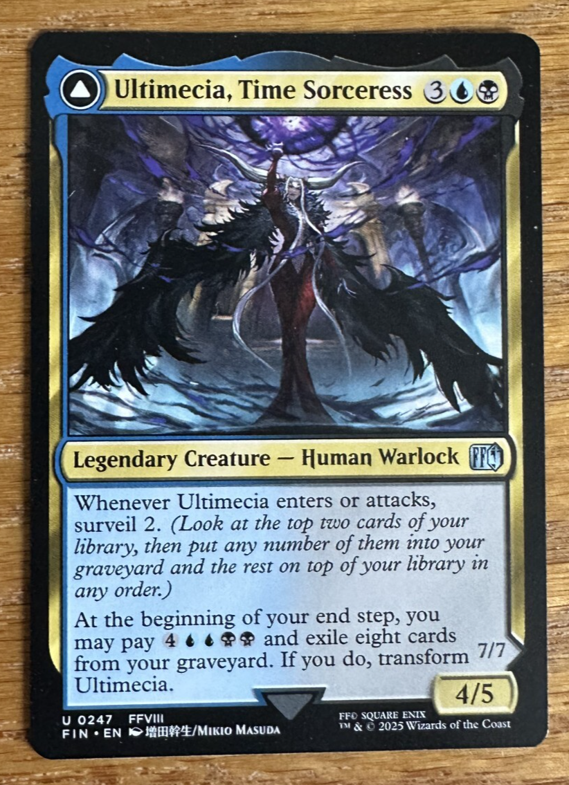 MTG Final Fantasy, Ultimecia, Time Sorceress / Ultimecia