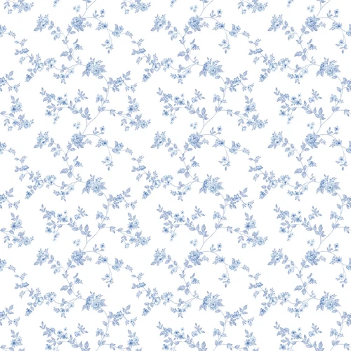 G56647 - Small Prints Delicate Floral Blues Galerie Wallpaper