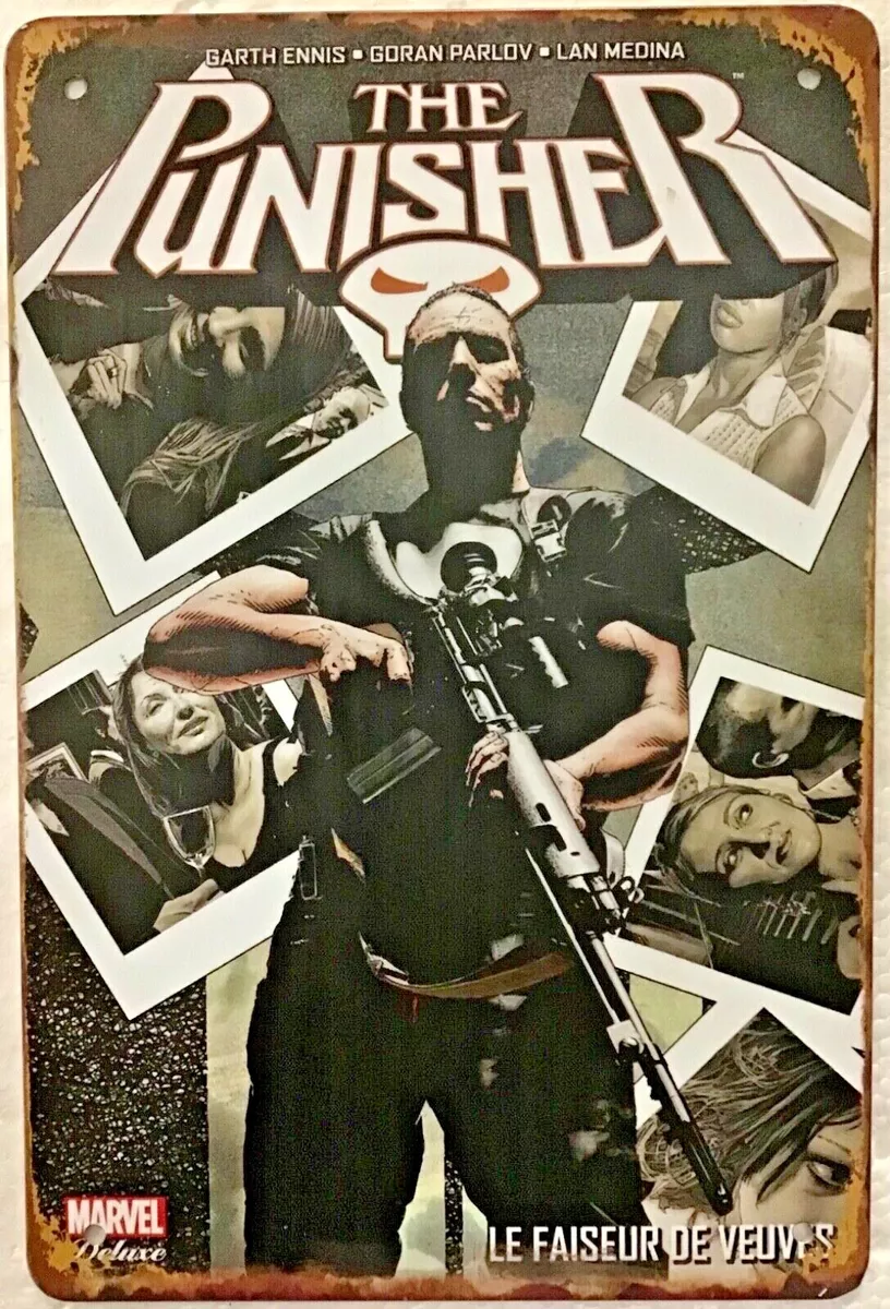 Marvel - The Punisher  Collectible retro metal signs for your wall