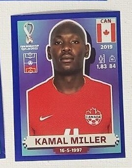 Panini FIFA World Cup QATAR 2022 - US Edition - BLUE & RED STICKERS - part 3 - Picture 7 of 194