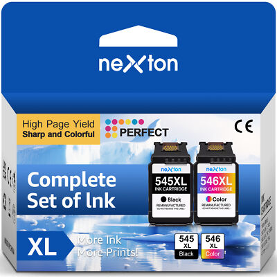 Druckerpatronen PG545 XL CL-546 XL für Canon Pixma TS3150 TS3450 TR4550 MX495