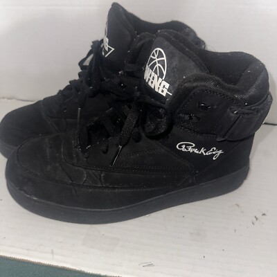 Patrick Ewing Athletics 33 HI Black Suede/White OG 1EW90013