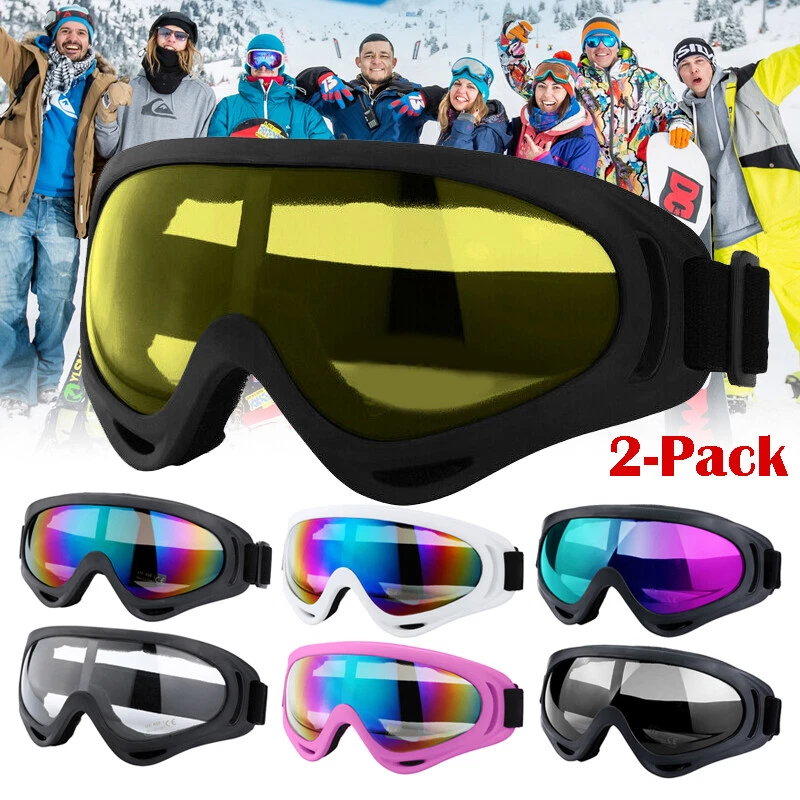 Gafas de esquí de nieve, gafas de snowboard para hombres, mujeres, jóvenes, niños