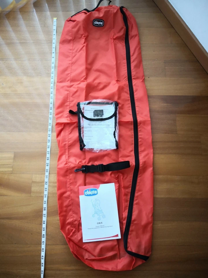 Bolsa de almacenamiento/viaje naranja CHICCO para cochecito sombrilla ligero CTO. 6 Foto 2 de 4