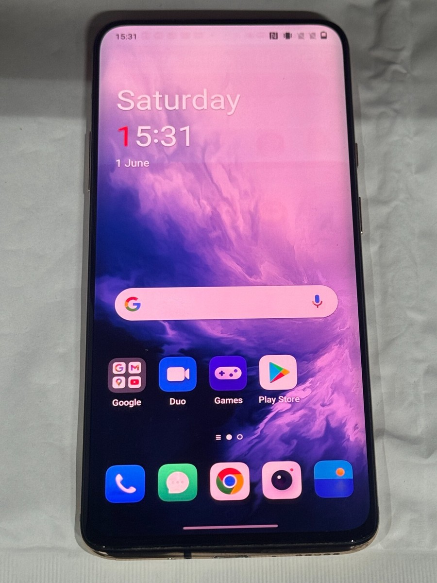 OnePlus 7 Pro (Dual SIM) - 256GB - Gold (Unlocked) Smartphone