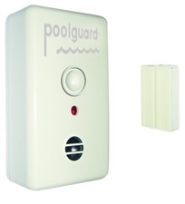 Alarm, White, PoolGuard DAPT-2 Water Hazard Pool, Door  Gate Guard Alarm, home