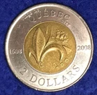 [067]  2008 Canada 2 Dollars - Elizabeth II Quebec City, CIRCULATED EXACT COIN