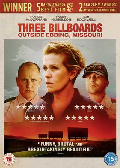 Three Billboards Outside Ebbing, Missouri (DVD) Woody Harrelson Abbie Cornish