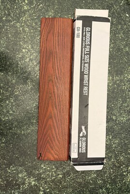 Glorious Gaming Wooden Wrist Rest - Full Standard Size - Brown - Mechanical K...