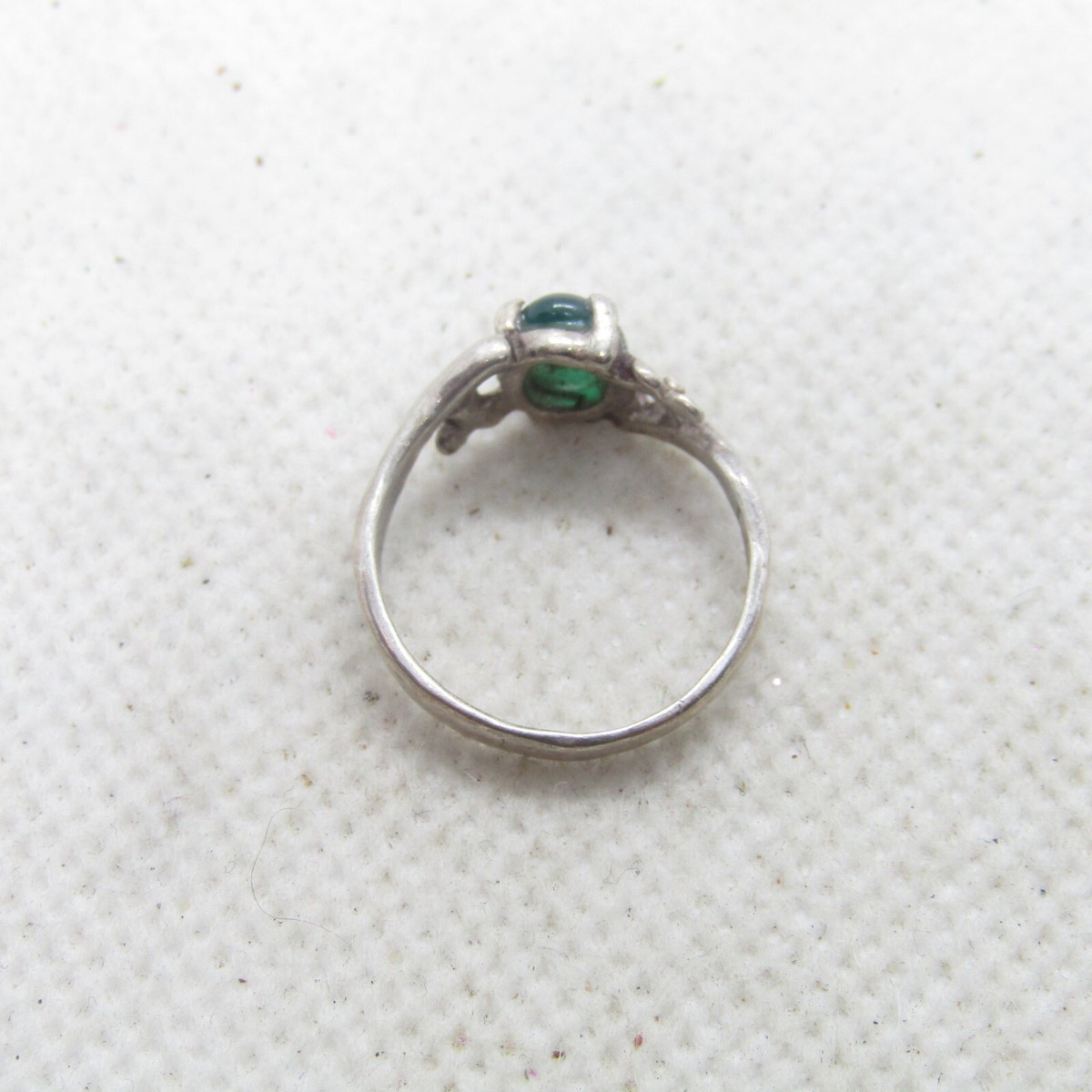 SILVER925 GREEN STONE RING/シルバー/リング SILVER925 GREEN STONE RING/シルバー/リング