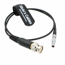 Time Code Input Cable for Red Scarlet Epic Camera 4 Pin Male to BNC Plug