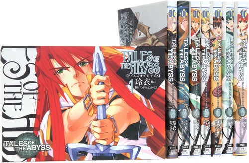 TALES OF THE ABYSS Vol.1-8 set comic complete manga comics Japanese version