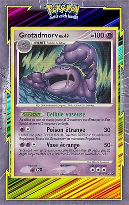 Grotadmorv - Platin - 57/127 - Französische Pokemon Karte