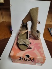 Vtg 90s With Box Mudd Heels 8M