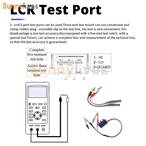 ET432 LCR Bridge Digital LCD Capacitance Inductance Resistance Meter Tester - Picture 7 of 28