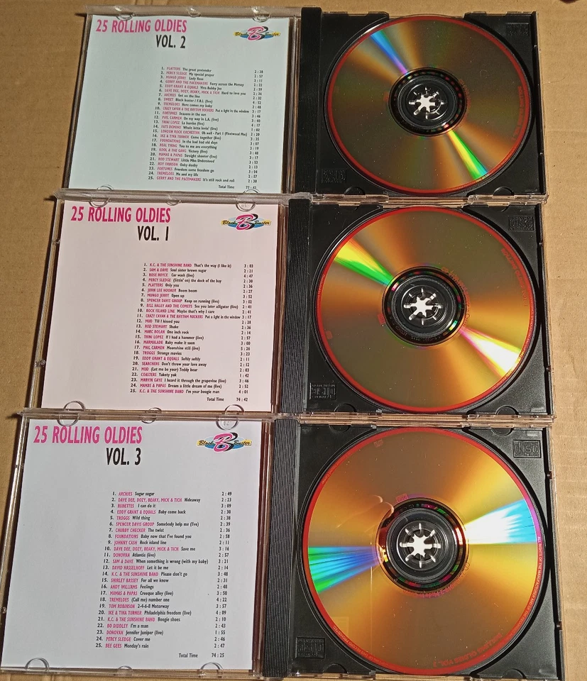 Various  -   Rolling Oldies 75 Vol.1     -3   CD  (JG3279) - Bild 3 von 3