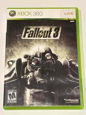Fallout 3 - Microsoft Xbox 360 - Tested - Great Condition