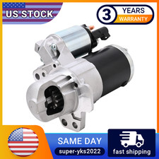 Starter Motor For Chevy Traverse Gmc Acadia Buick Enclave Cadillac Srx 3.6l New