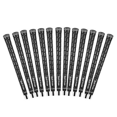 Golf Grip Tour Wrap Rubber Jumbo Black 13 Pack Pride Comfortable Durable Clubs