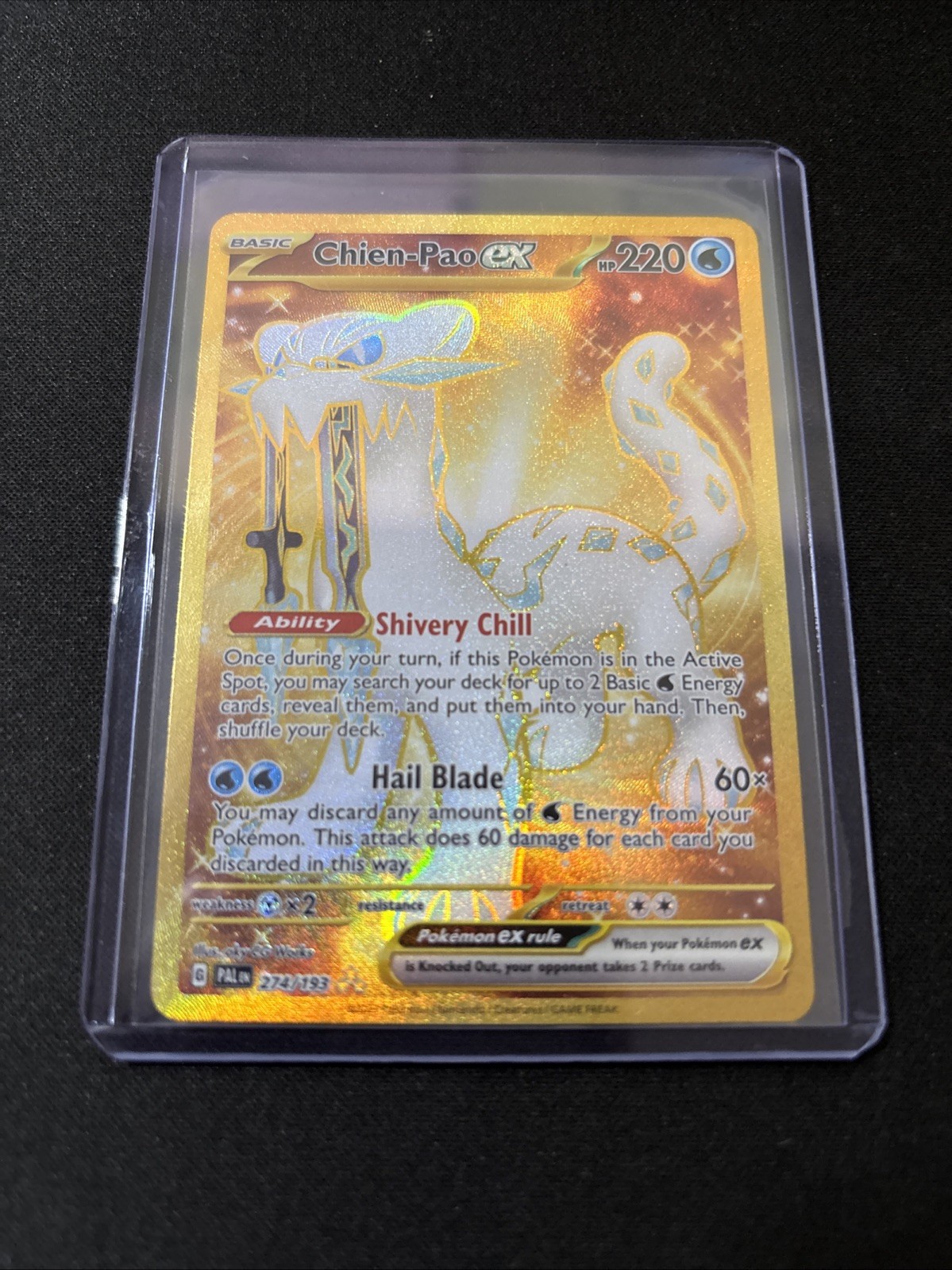 Chien-Pao ex 274/193 Sv02: Paldea Evolved Holo