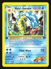 Misty's Gyarados Gym Challenge 013/132 HP 1st edition