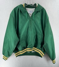 Vtg Oakland Athletics pull over Blank Imprintables West Mark