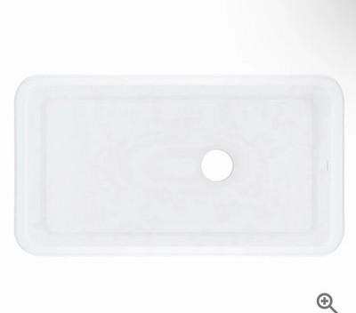 Rohl Allia 34-1/2'' Undermount Single Basin Fireclay Kitchen Sink  6497-00