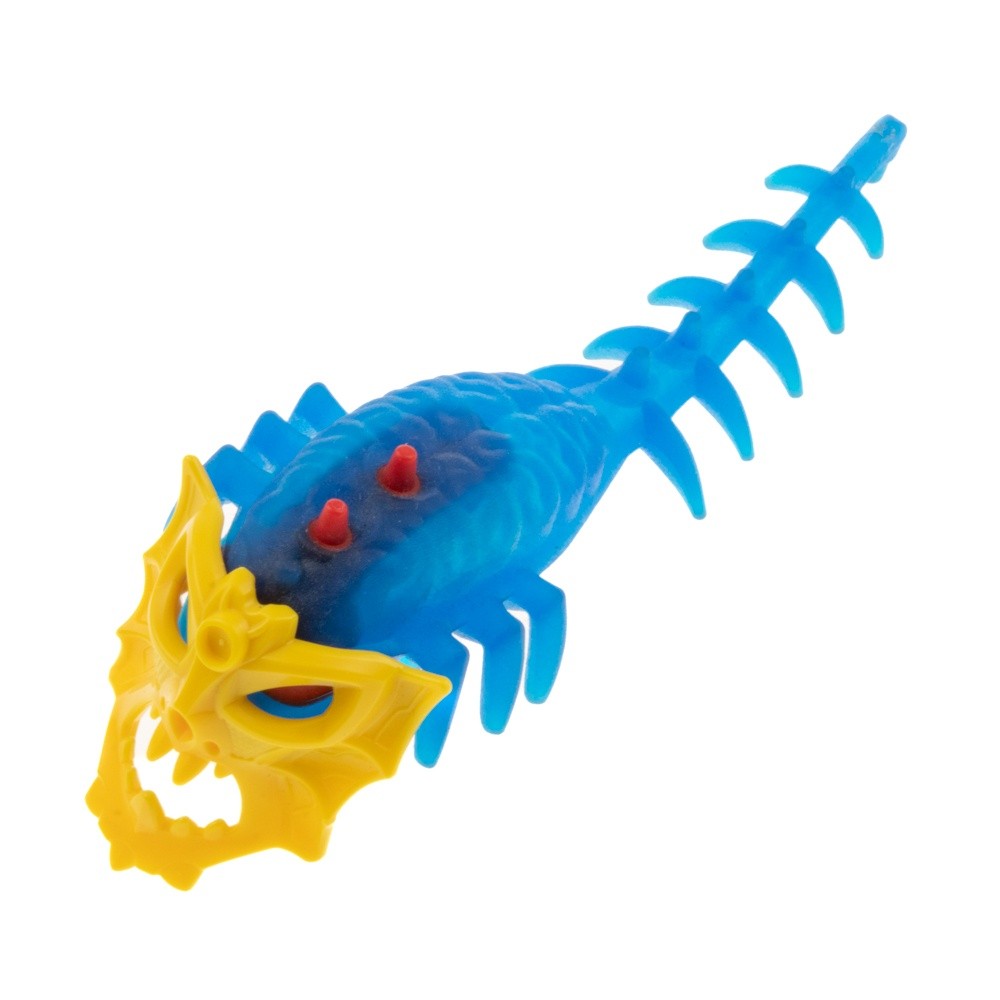 1X Lego Bionicle Hero Factory Brain Head Blue Mask Yellow 11164 11270 11294