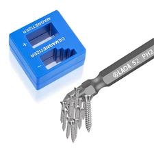 Magnetizer Demagnetizer for Steel Screwdrivers Screws Sockets Nuts Nail Pick UP