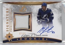 2021-22 Upper Deck Ultimate Collection 7/65 Gabriel Fortier #RSP-GF Auto 6eg
