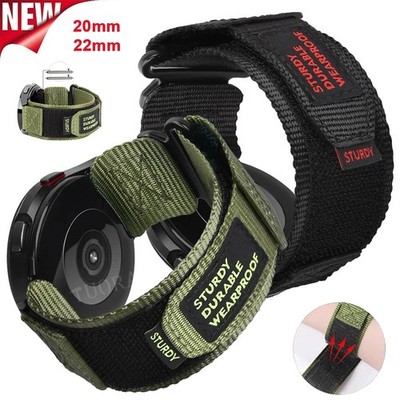 DE Für Amazfit GTS 4 mini 3 2e GTR 2 42/47mm Bip 5 3 Pro U S Lite Nylon Armband