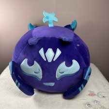 Blox Fruits Purple Blue Plush Stuffed Animal 12  Roblox Game Toy