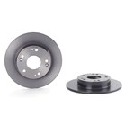 Freinage Voiture Qualité Jeu De 2 Disques De Frein Arrière Brembo - Diamètre 302mm Avec Revêtement Anti-corrosion UV Disques Frein Voiture 302mm