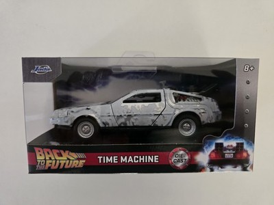 Back to the Future Time Machine DeLorean 1:32 Die-Cast Car Jada Hollywood Rides