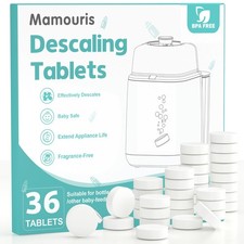 Descaling Tablets for Baby Bottle Washers  Sterilizers 36 Count
