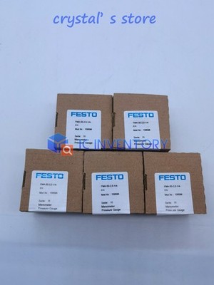 1PCS New FESTO FMA-50-2,5-1/4-EN 159598 FLANGED PRESSURE GAUGE