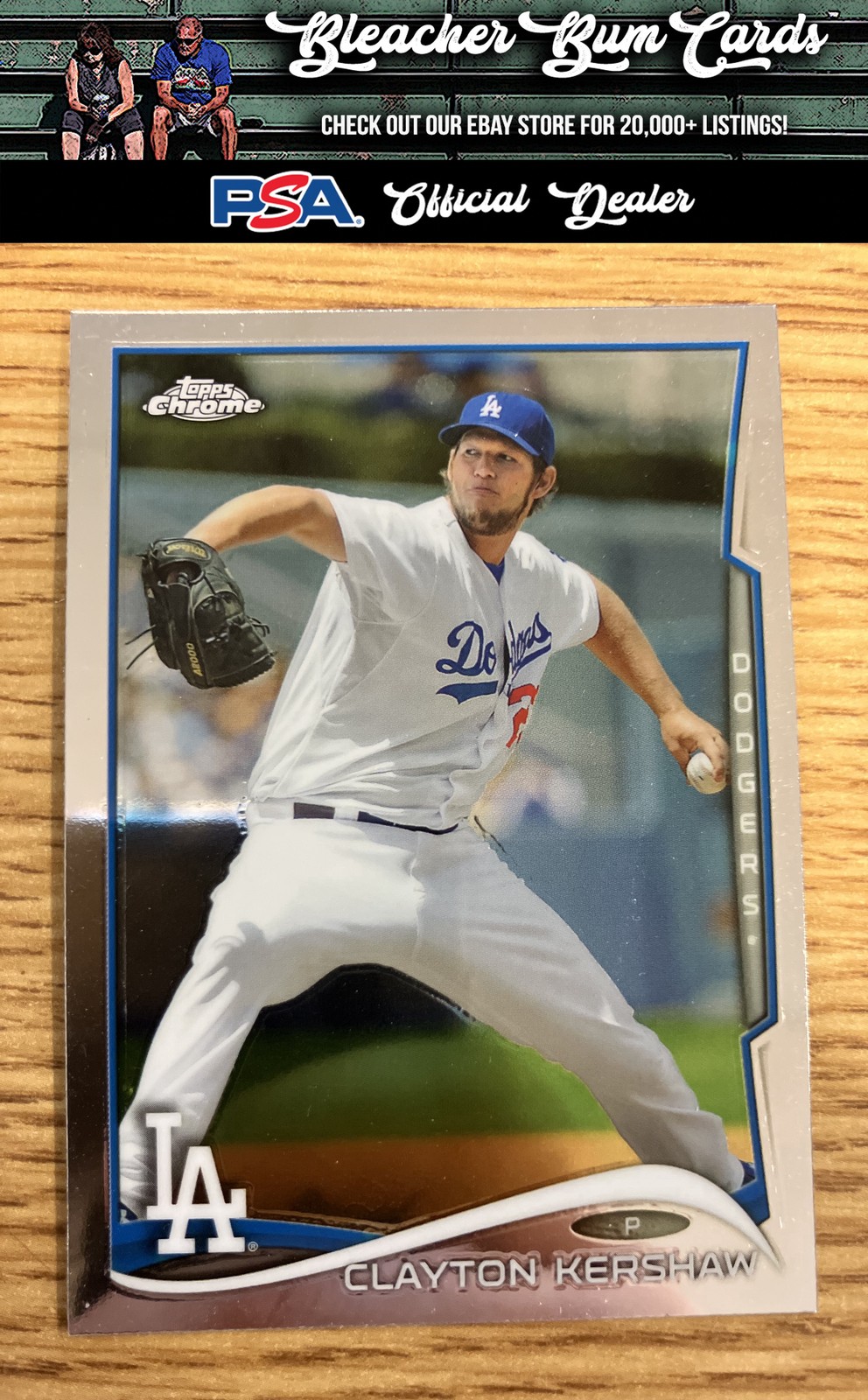 2014 Topps Chrome 100 Clayton Kershaw