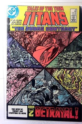Tales Teen Titans #43 1984 DC Cyborg Nightwing Raven Starfire Terra Comic